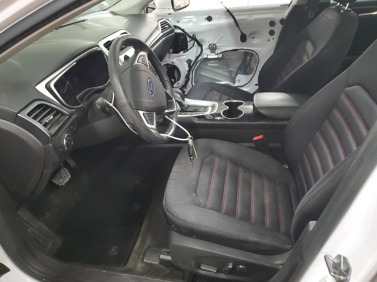 2016 Ford Fusion VIN 3FA6P0T9XGR350915 Copart auction photo, side / front end damage thumbnail 7