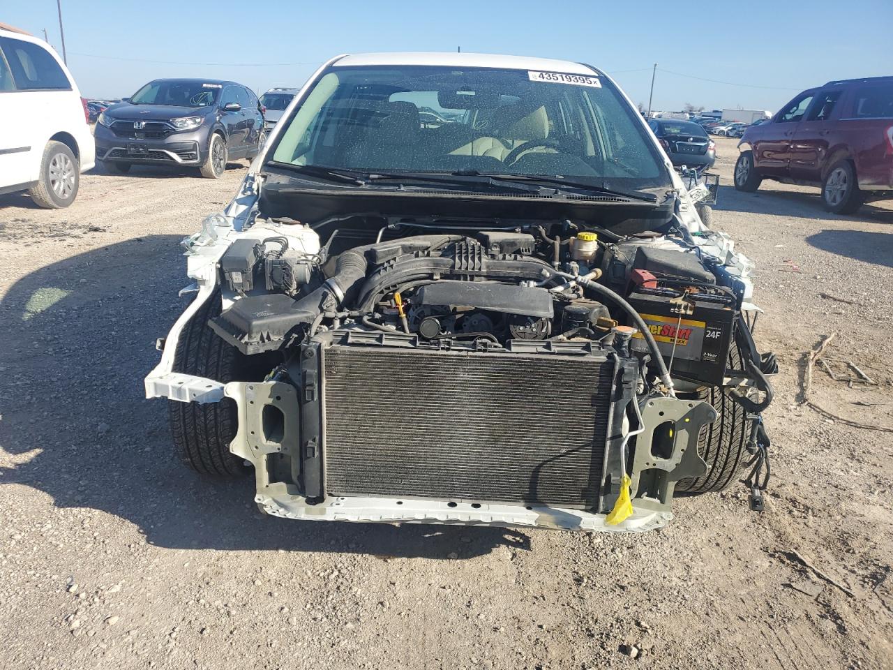 2018 Subaru Impreza VIN 4S3GTAA64J1714370 Copart auction photo, front end damage thumbnail 5
