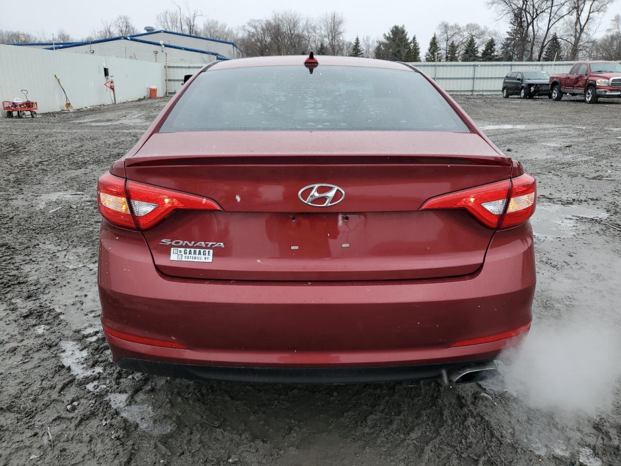 2015 Hyundai Sonata VIN 5NPE24AFXFH168721 Copart auction photo, front end damage thumbnail 6