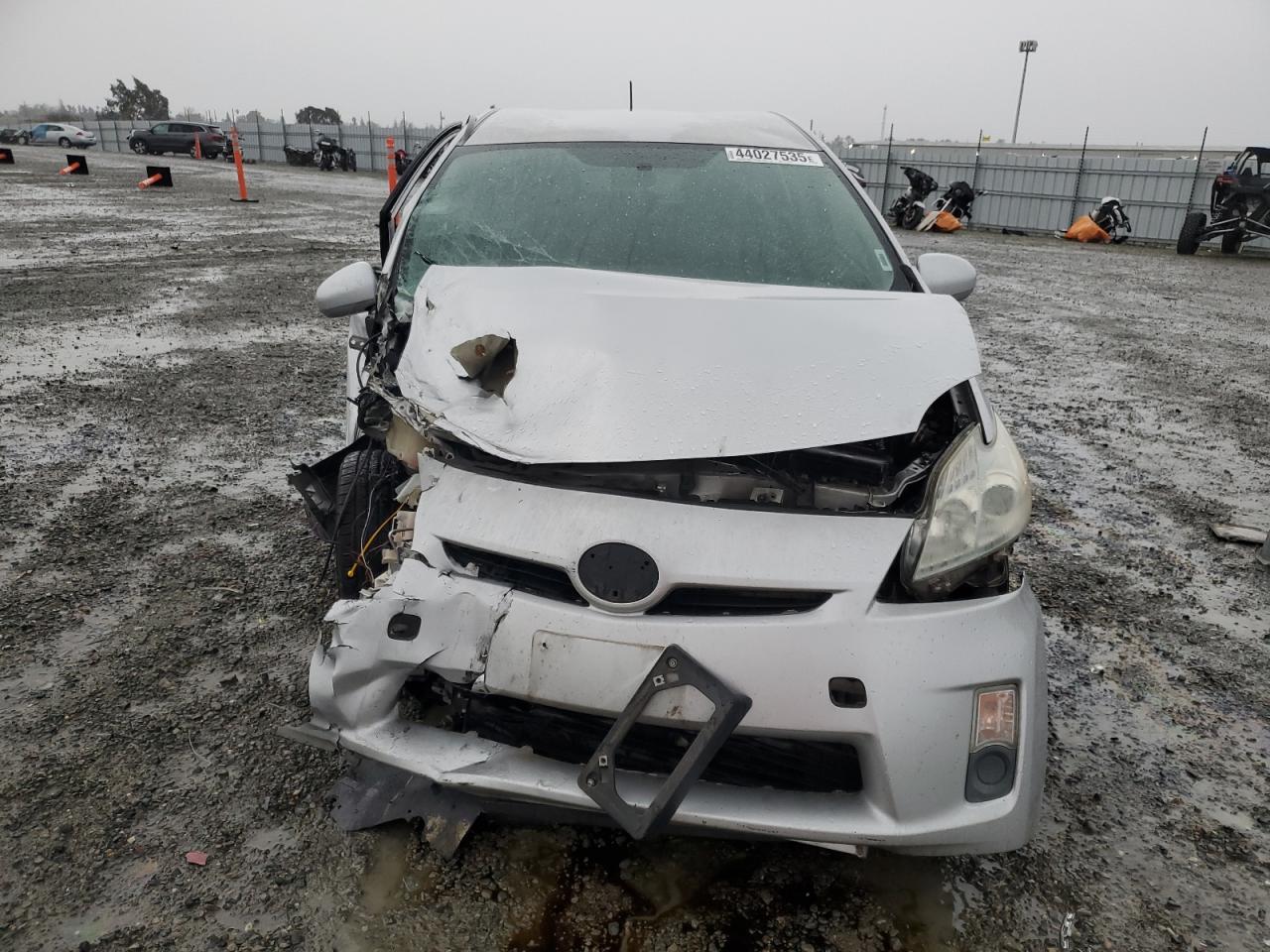 2010 Toyota Prius VIN JTDKN3DU9A0217959 Copart auction photo, side / front end damage thumbnail 5