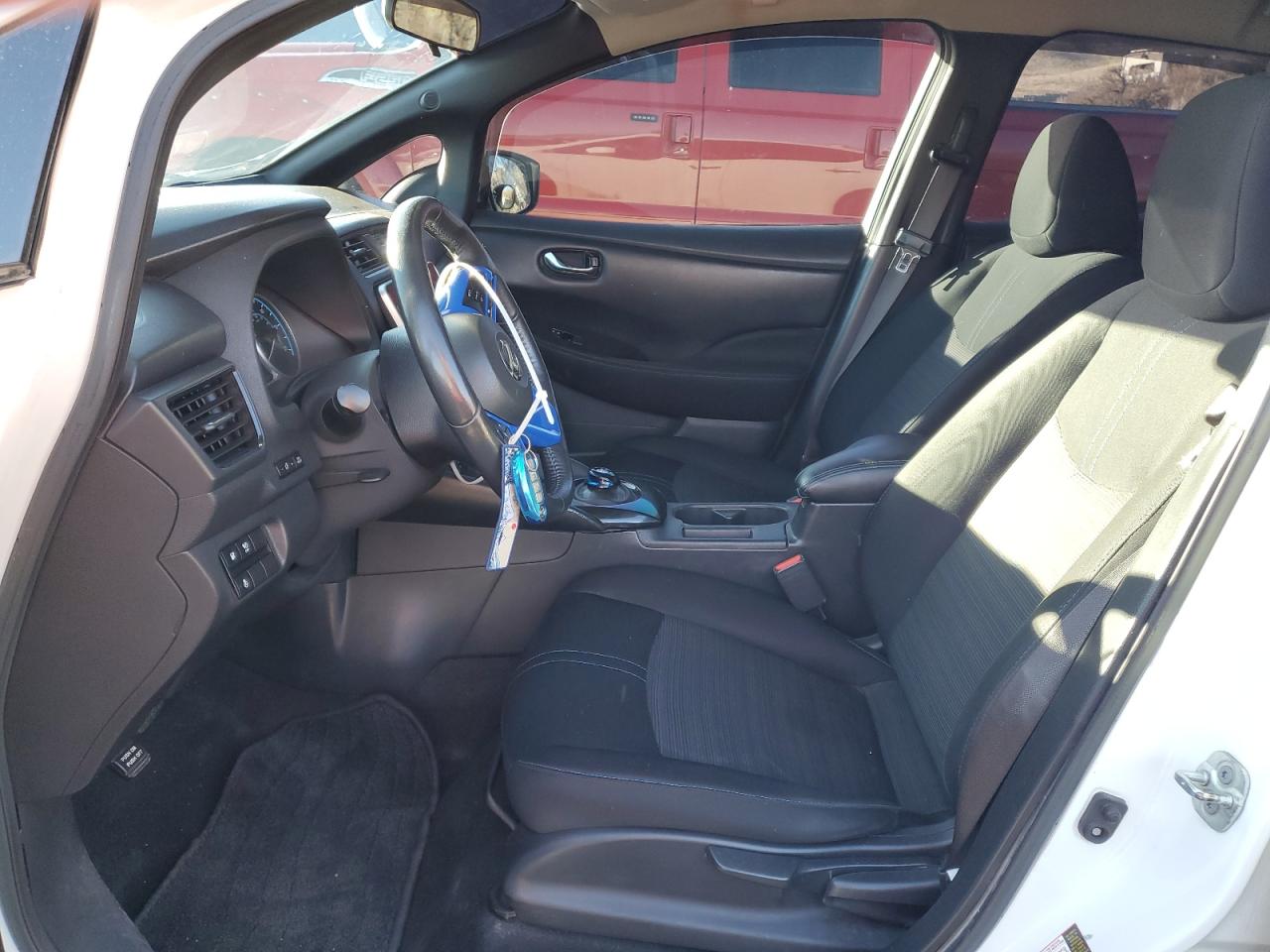 2019 Nissan Leaf VIN 1N4BZ1CP4KC318112 Copart auction photo, vandalism damage thumbnail 7