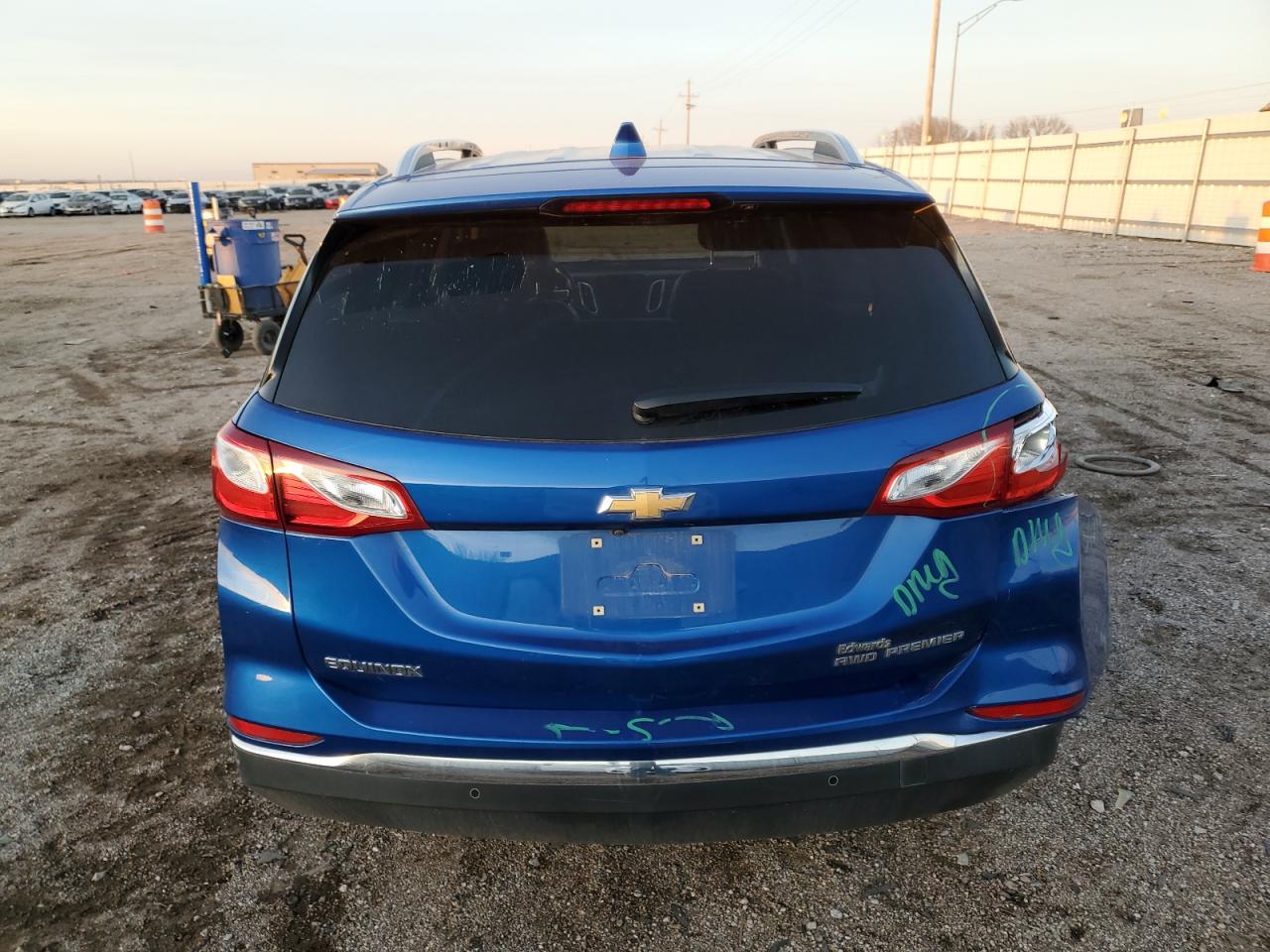 2019 Chevrolet Equinox VIN 3GNAXXEV6KS501457 Copart auction photo, rear end damage thumbnail 6