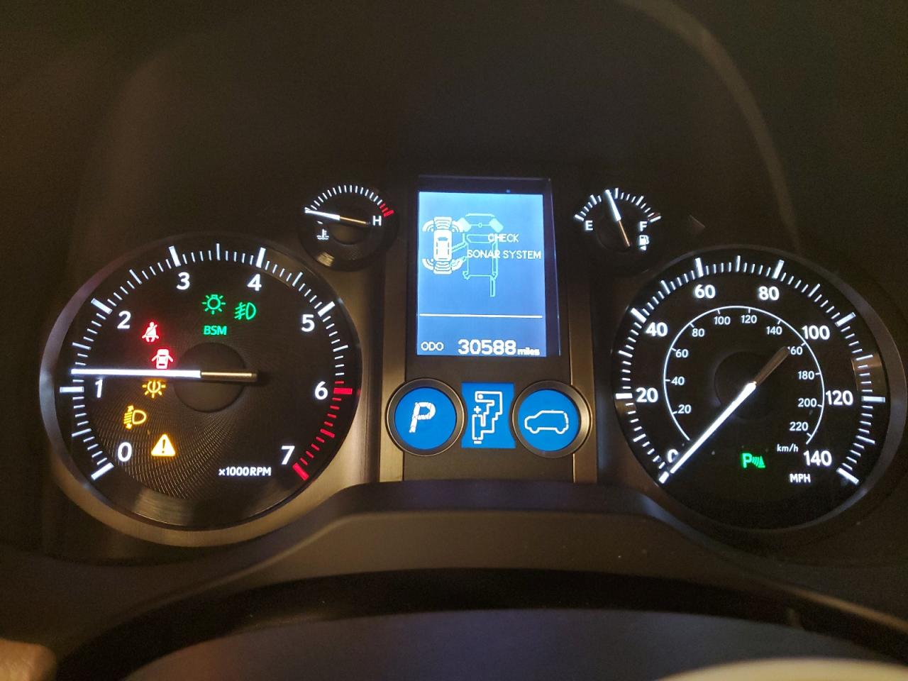 2018 Lexus GX VIN JTJBM7FX3J5206425 Copart auction photo, front end / minor dent/scratches damage thumbnail 9