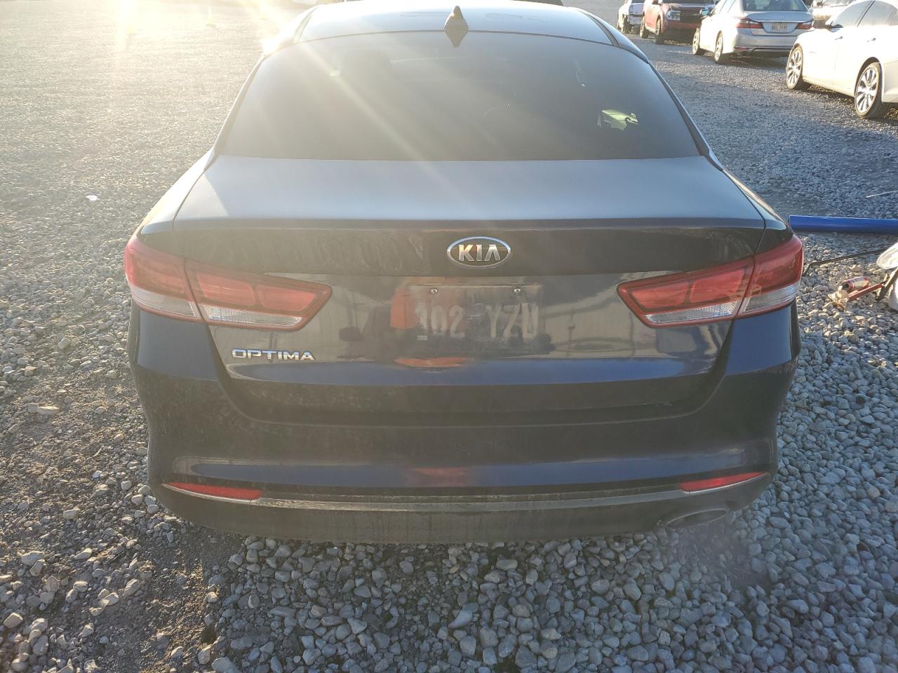 2017 KIA Optima VIN 5XXGT4L39HG156082 Copart auction photo, front end damage thumbnail 6