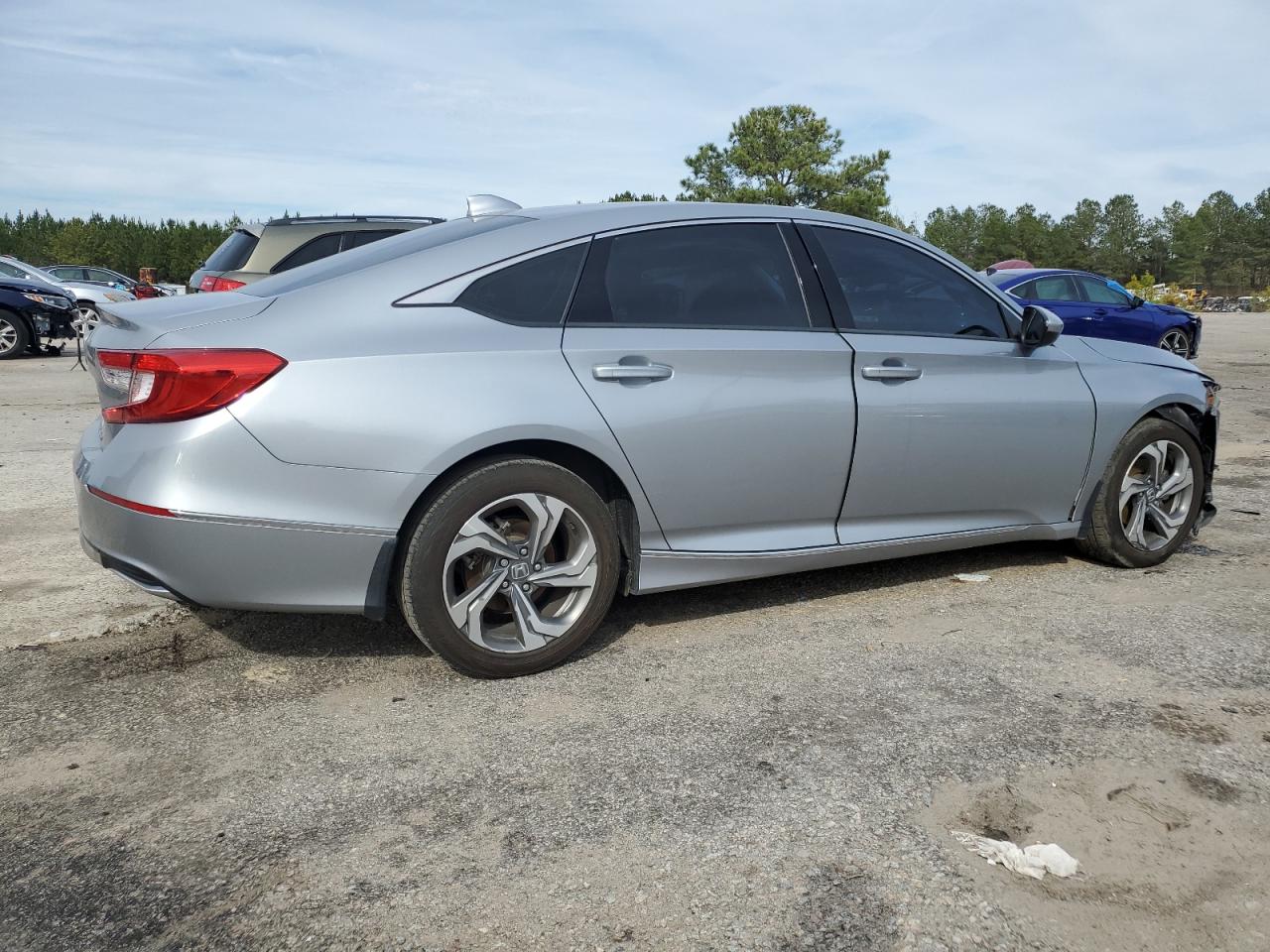2019 Honda Accord VIN 1HGCV1F4XKA124399 Copart auction photo, front end damage thumbnail 3
