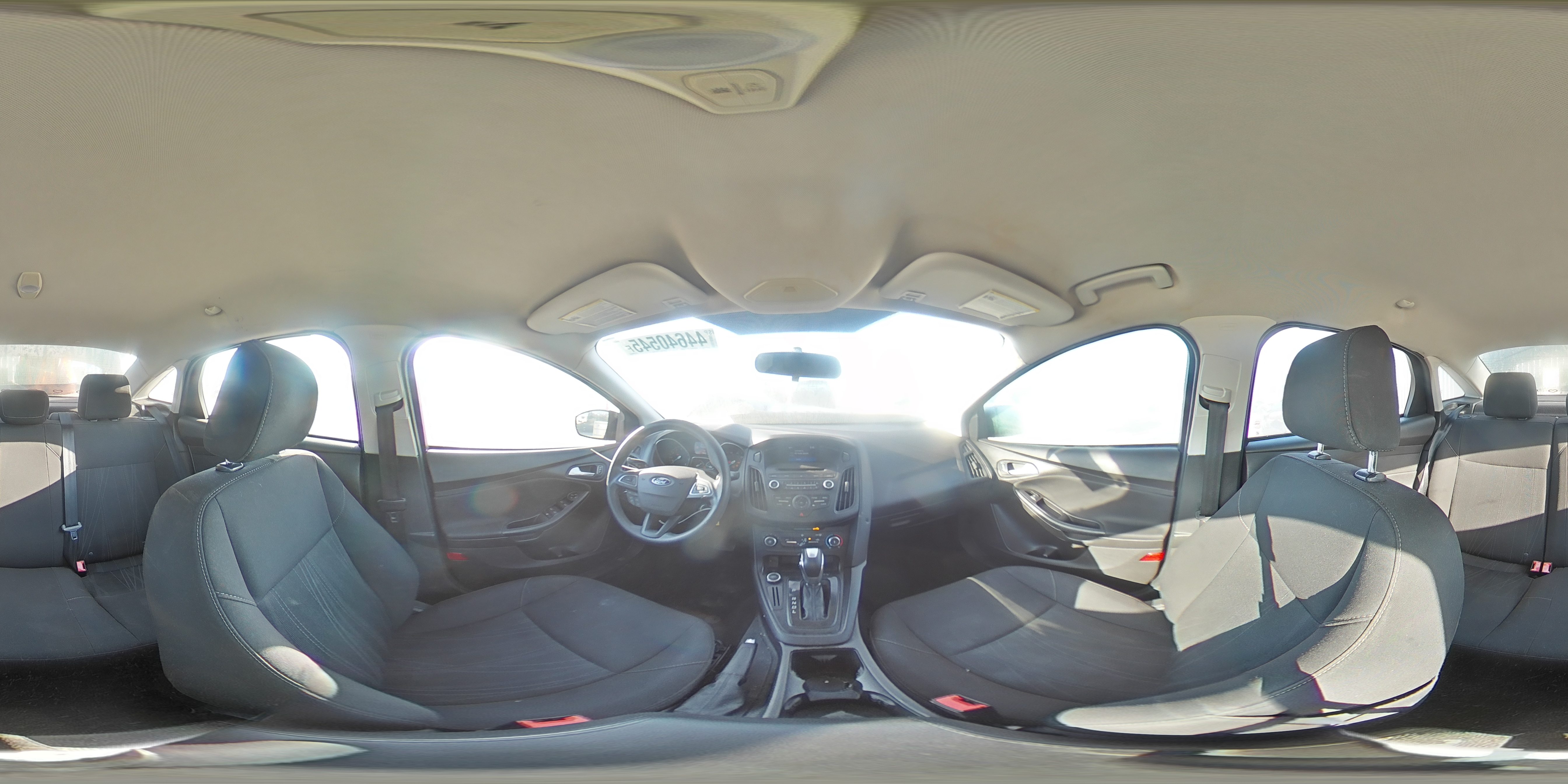 2016 Ford Focus VIN 1FADP3F2XGL309626 Copart auction photo, front end / rear end damage thumbnail 13