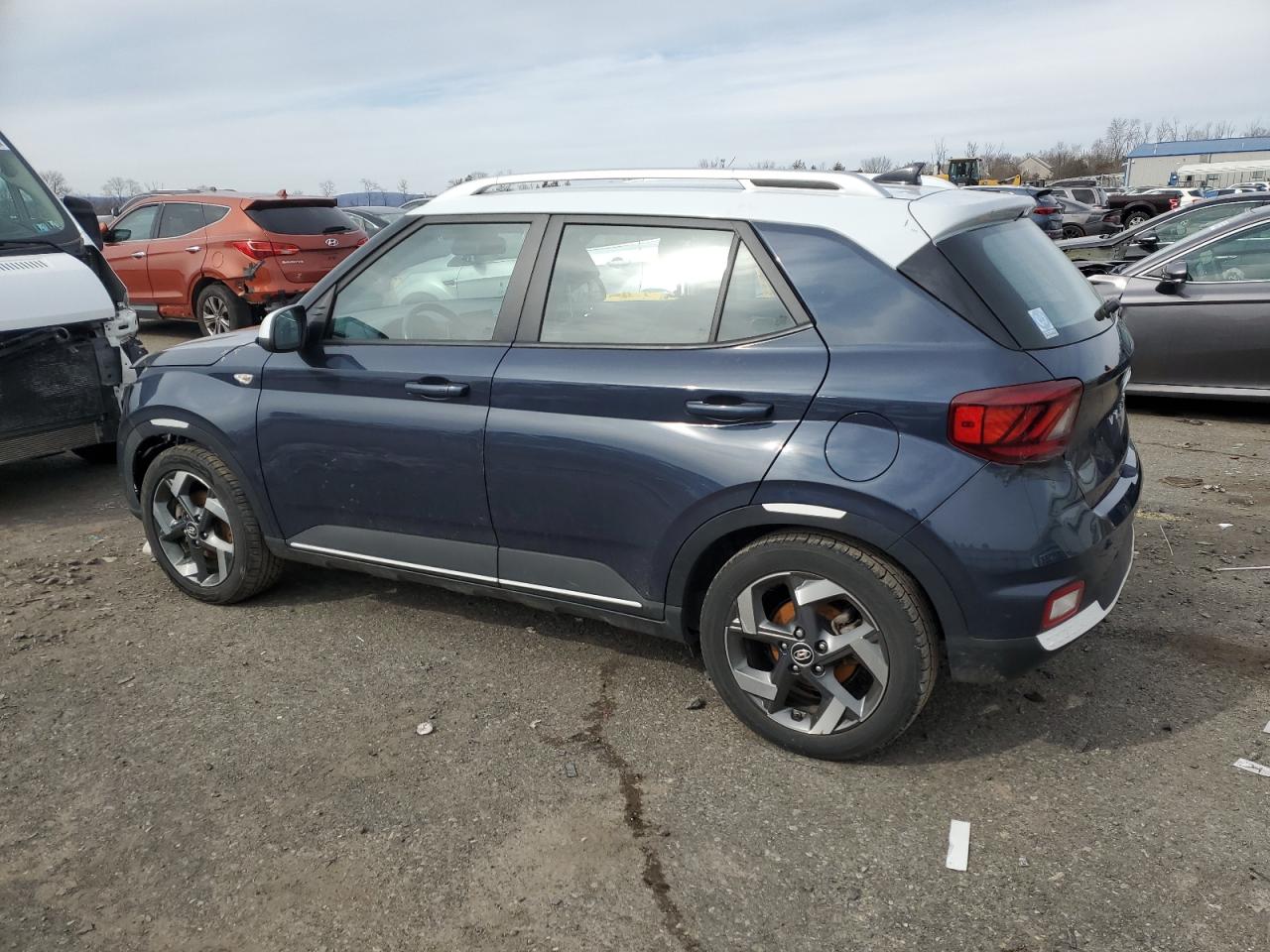 2021 Hyundai Venue VIN KMHRC8A30MU081694 Copart auction photo, front end damage thumbnail 2