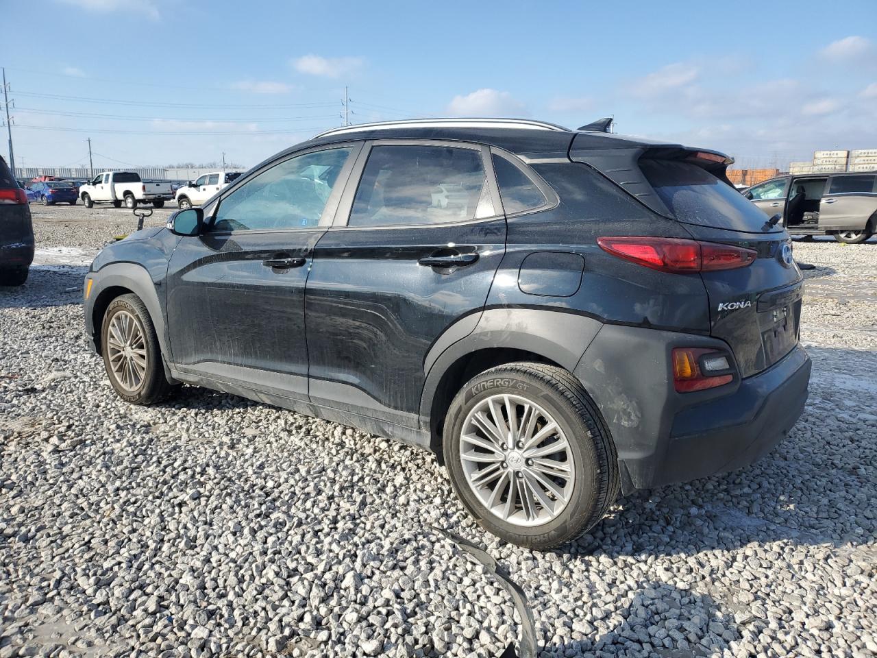 2021 Hyundai Kona VIN KM8K62AA9MU699049 Copart auction photo, front end damage thumbnail 2