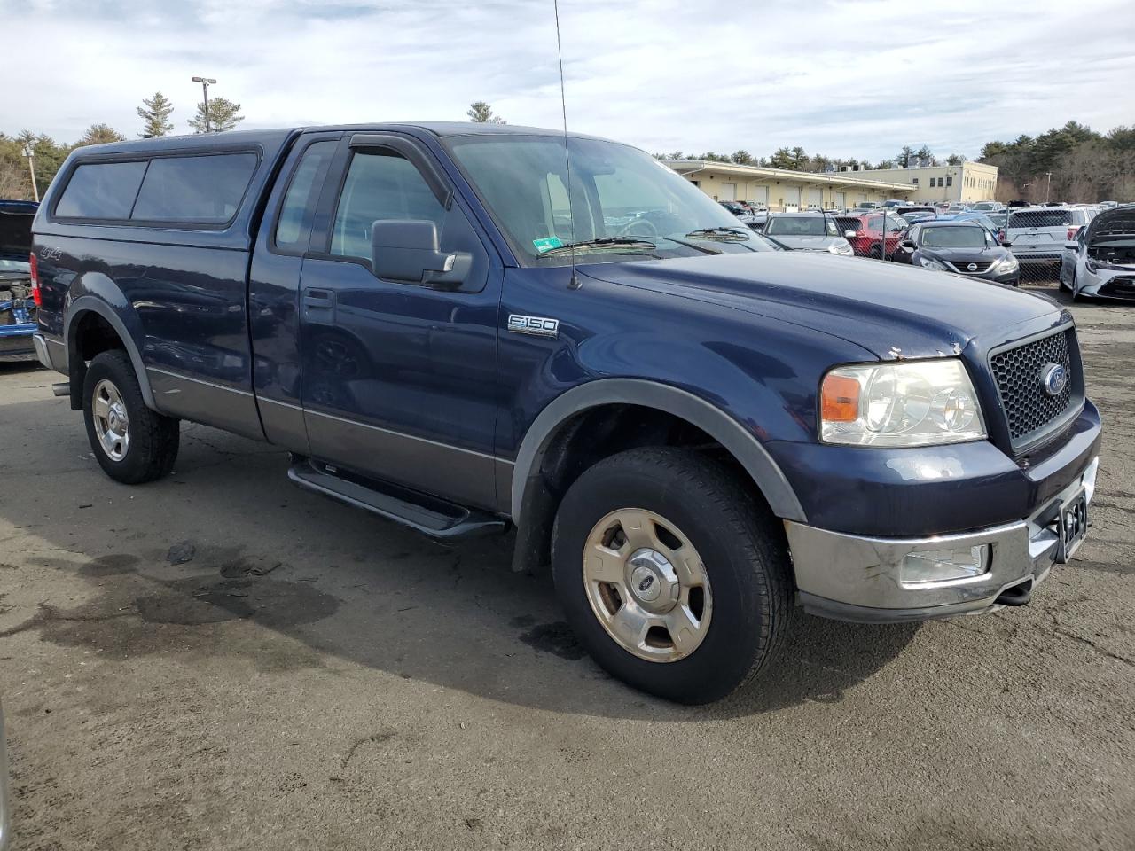 2004 Ford F-150 VIN 1FTRF14W84NA81011 Copart auction photo, undercarriage / minor dent/scratches damage thumbnail 4