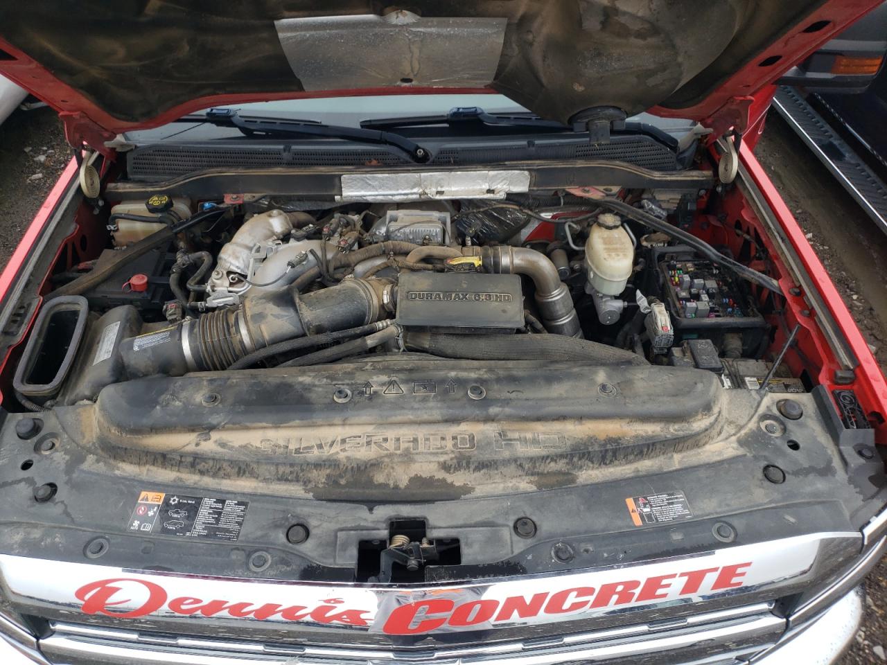 2018 Chevrolet Silverado VIN 1GB4KZCYXJF127732 Copart auction photo, side / front end damage thumbnail 11