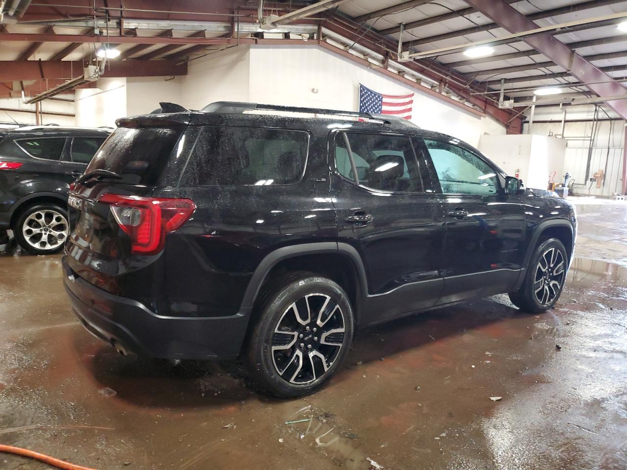 2021 GMC Acadia VIN 1GKKNKLA9MZ157025 Copart auction photo, front end / side damage thumbnail 3