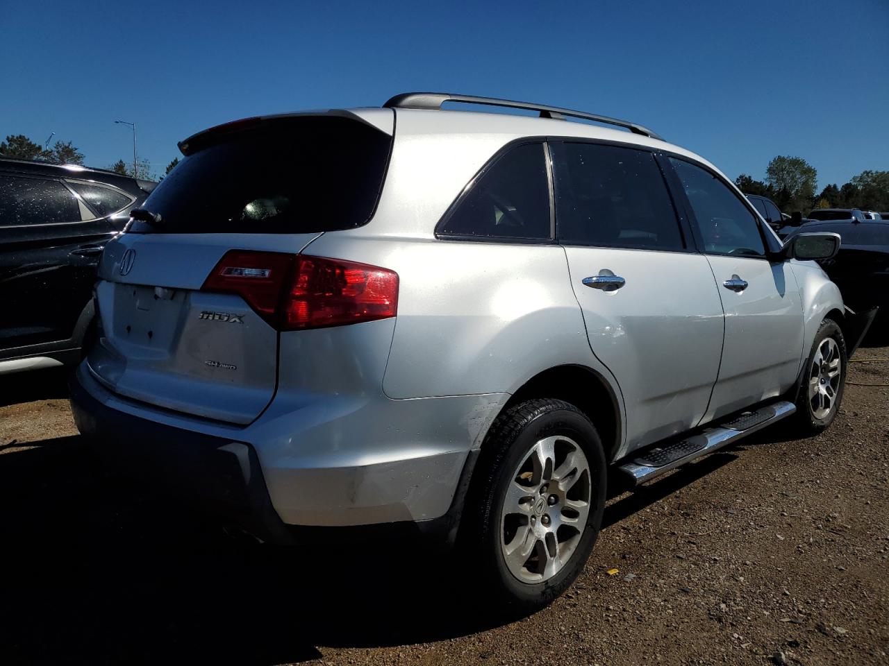 2007 Acura MDX VIN 2HNYD283X7H543681 Copart auction photo, front end damage thumbnail 3