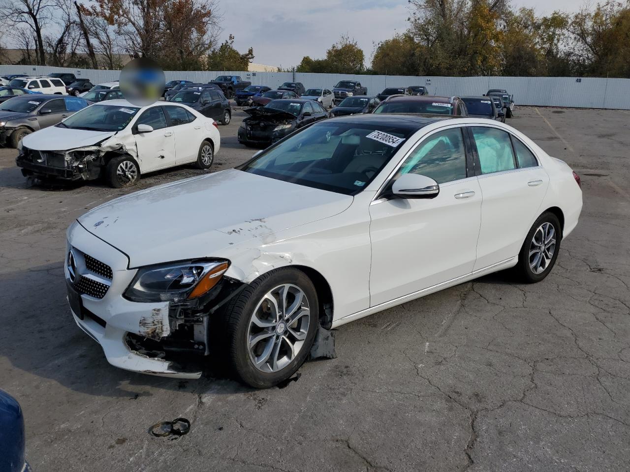 2016 Mercedes-Benz C-klasse VIN 55SWF4KB6GU170758