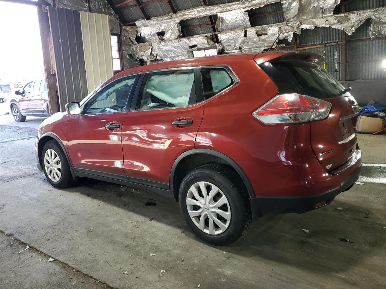 2016 Nissan Rogue VIN JN8AT2MV4GW144255 Copart auction photo, front end / side damage thumbnail 2