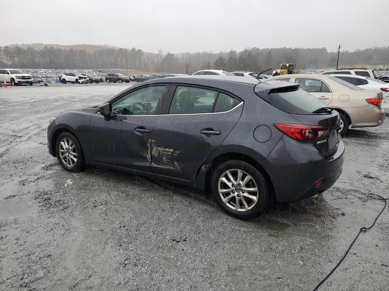 2016 Mazda 3 VIN 3MZBM1K7XGM271004 Copart auction photo, side / front end damage thumbnail 2