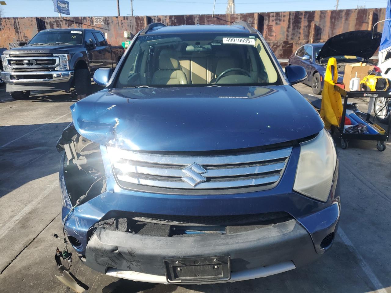 2008 Suzuki XL7 VIN 2S3DB417386117395 Copart auction photo, front end damage thumbnail 5