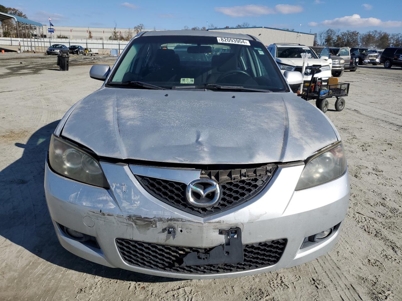 2009 Mazda 3 VIN JM1BK32F891200461 Copart auction photo, front end damage thumbnail 5