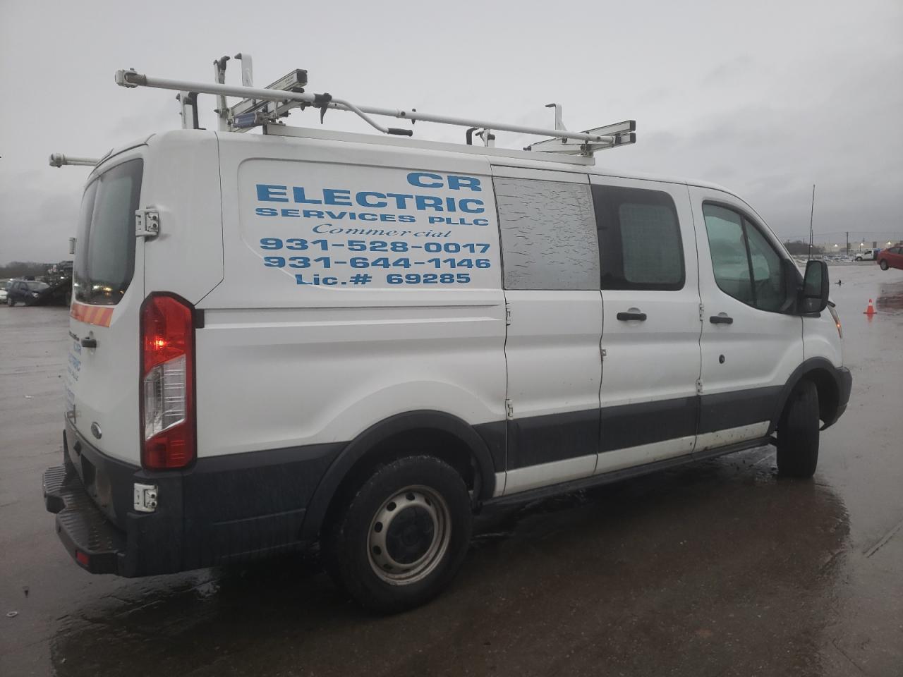 2017 Ford Transit VIN 1FTYE1ZM5HKA94439 Copart auction photo, side damage thumbnail 3
