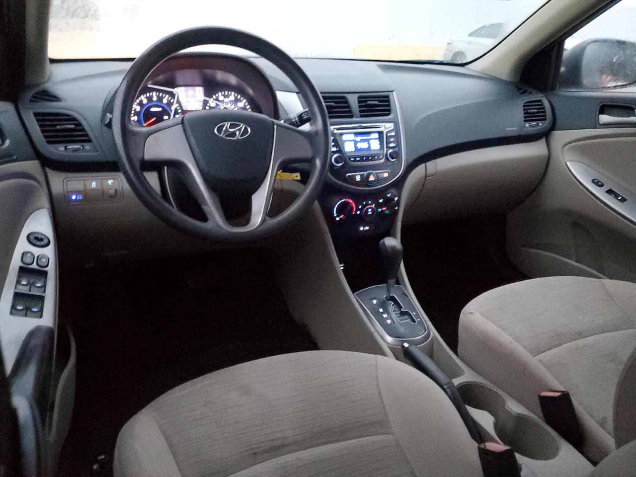 2016 Hyundai Accent VIN KMHCT4AE4GU121036 Copart auction photo, rear end damage thumbnail 8