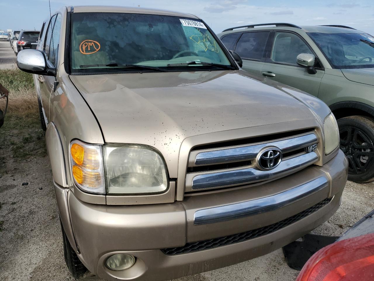 2004 Toyota Tundra VIN 5TBDT44184S440661 Copart auction photo, water/flood damage thumbnail 5