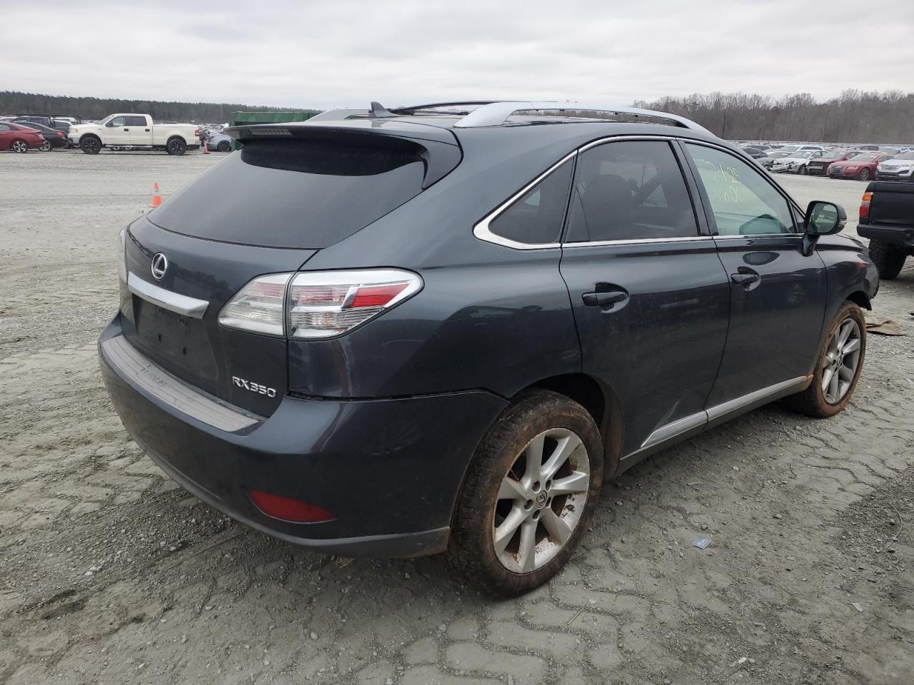 2011 Lexus RX VIN 2T2ZK1BA7BC060603 Copart auction photo, front end damage thumbnail 3
