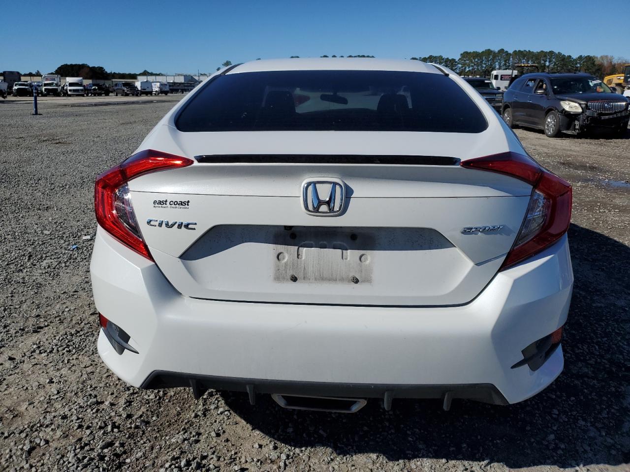 2019 Honda Civic VIN 2HGFC2F83KH585750 Copart auction photo, front end damage thumbnail 6