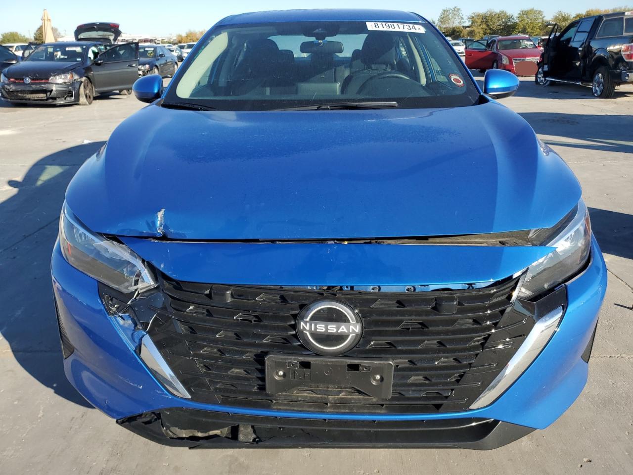 2024 Nissan Sentra VIN 3N1AB8CV9RY282309 Copart auction photo, front end damage thumbnail 5