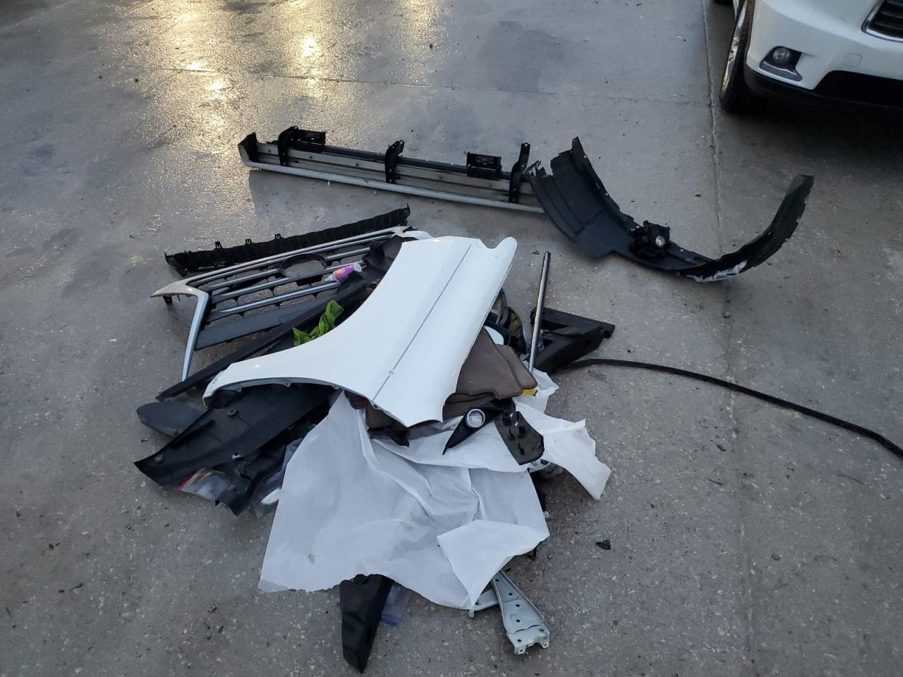 2016 Lexus GX VIN JTJJM7FX5G5132610 Copart auction photo, front end damage thumbnail 13