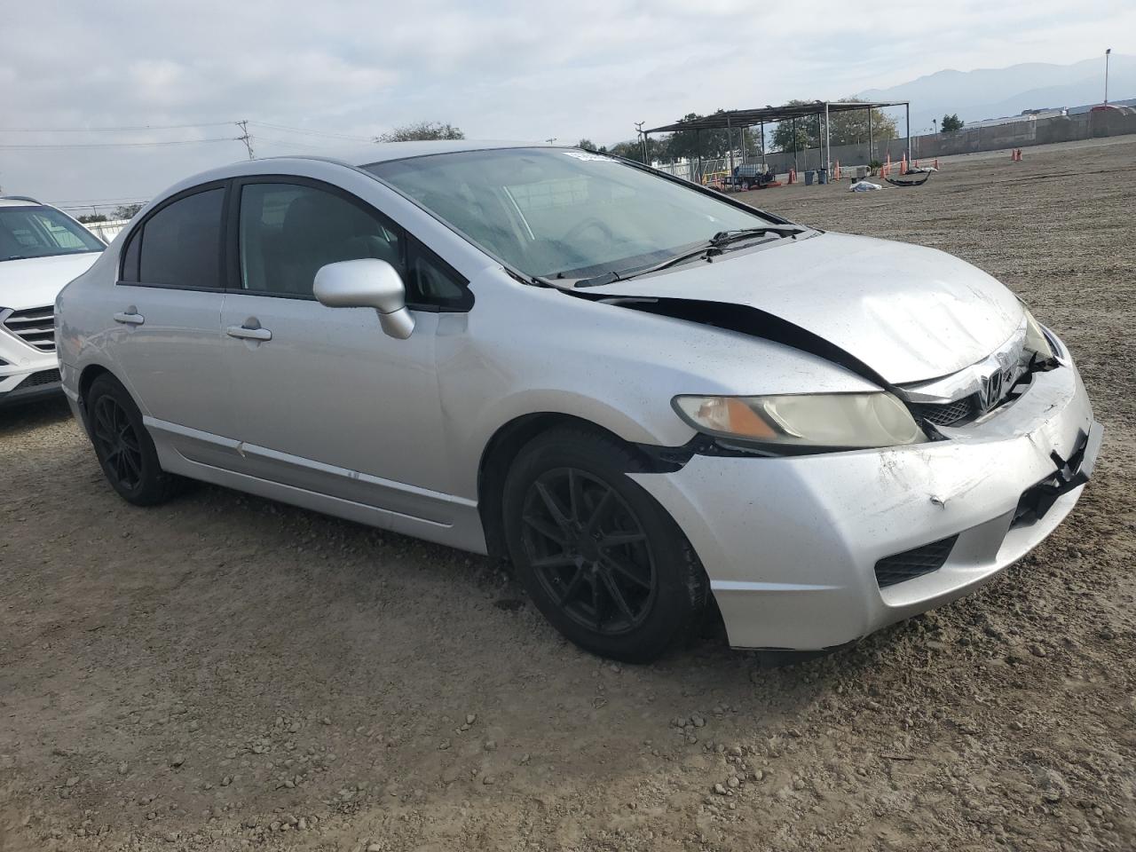 2010 Honda Civic VIN 19XFA1F54AE036640 Copart auction photo, front end damage thumbnail 4