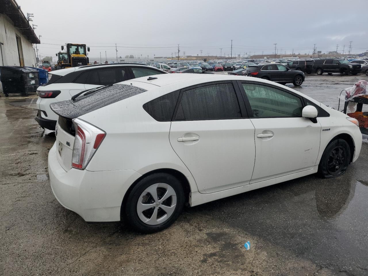 2014 Toyota Prius VIN JTDKN3DU5E0386527 Copart auction photo, front end damage thumbnail 3