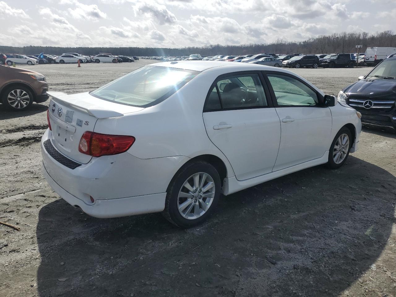 2010 Toyota Corolla VIN 2T1BU4EE5AC291269 Copart auction photo, front end damage thumbnail 3