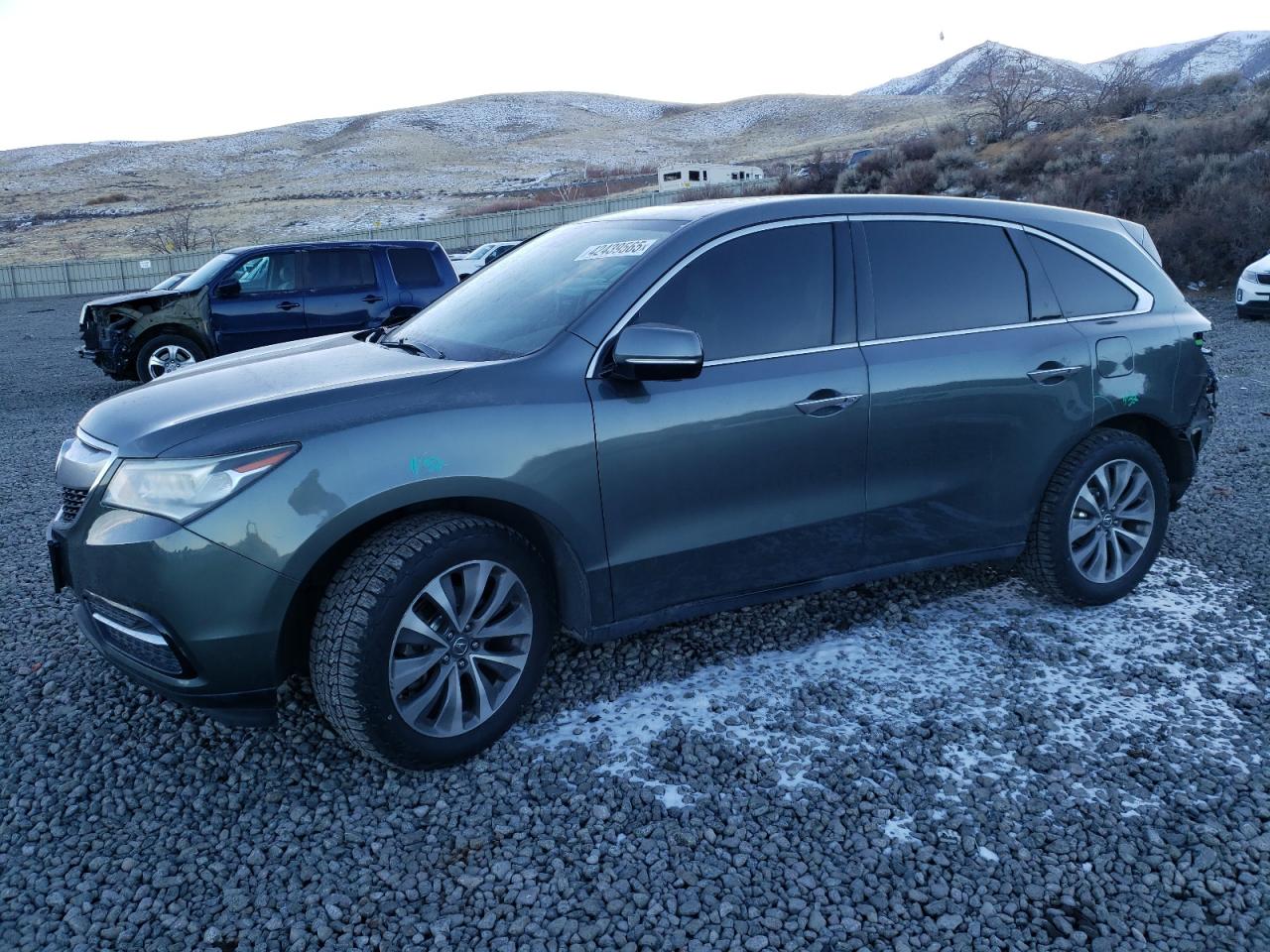 2014 Acura MDX VIN 5FRYD4H4XEB029891