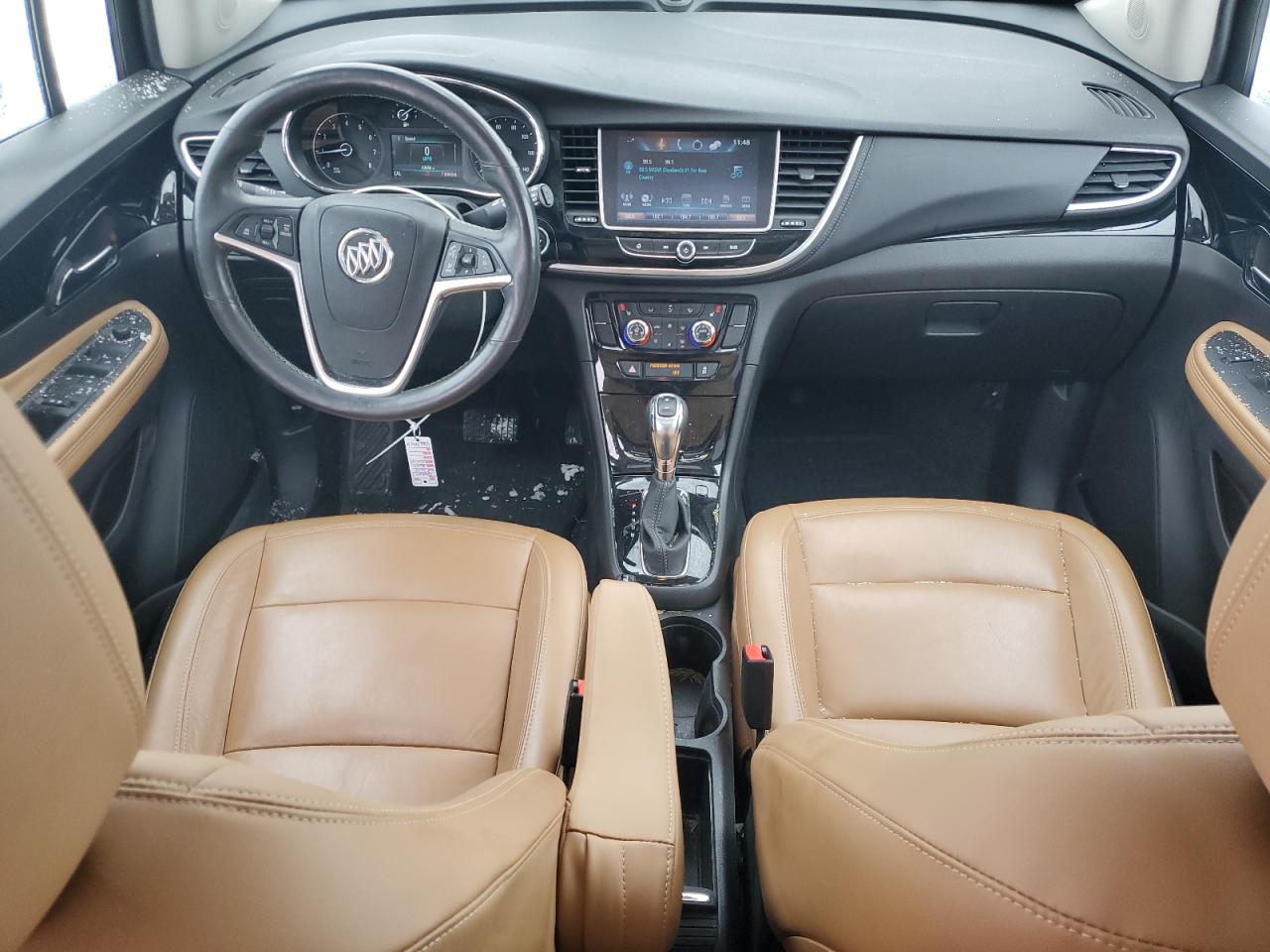 2018 Buick Encore VIN KL4CJCSB0JB697552 Copart auction photo, front end / undercarriage damage thumbnail 8