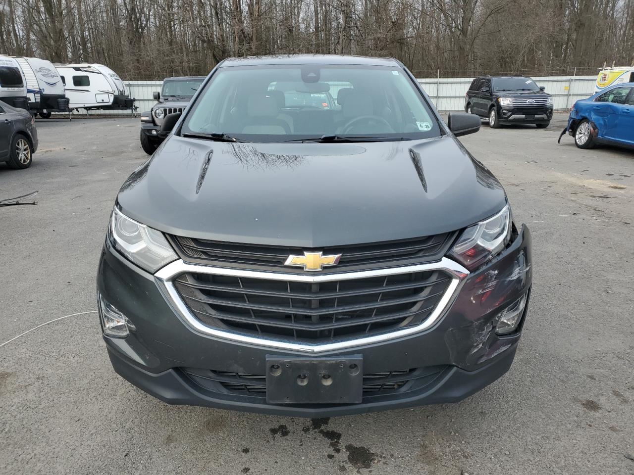 2020 Chevrolet Equinox VIN 3GNAXHEV0LS632150 Copart auction photo, rear end / front end damage thumbnail 5