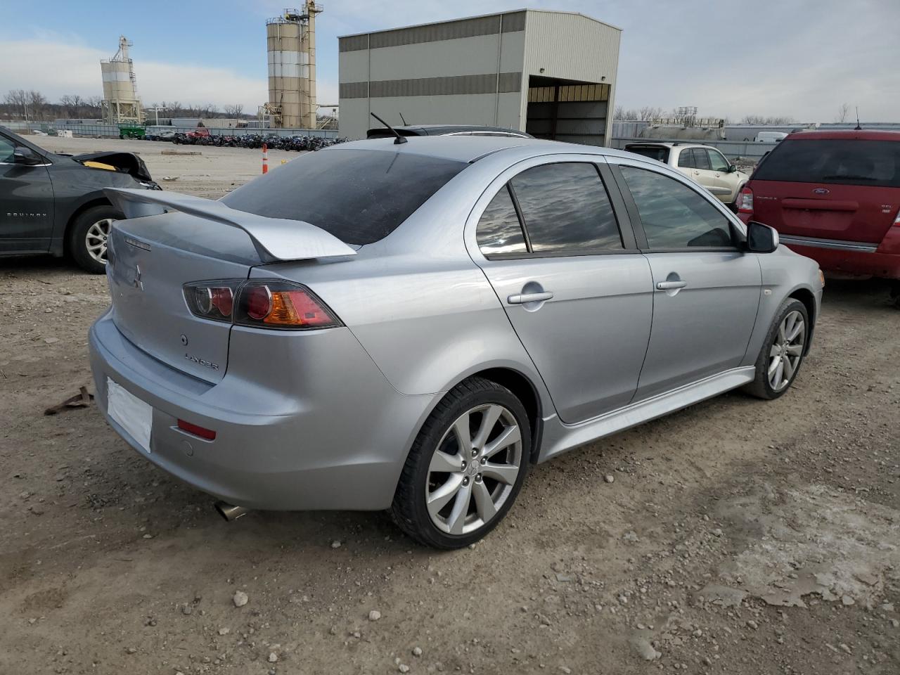 2013 Mitsubishi Lancer VIN JA32U8FW3DU004659 Copart auction photo, undercarriage / rear end damage thumbnail 3
