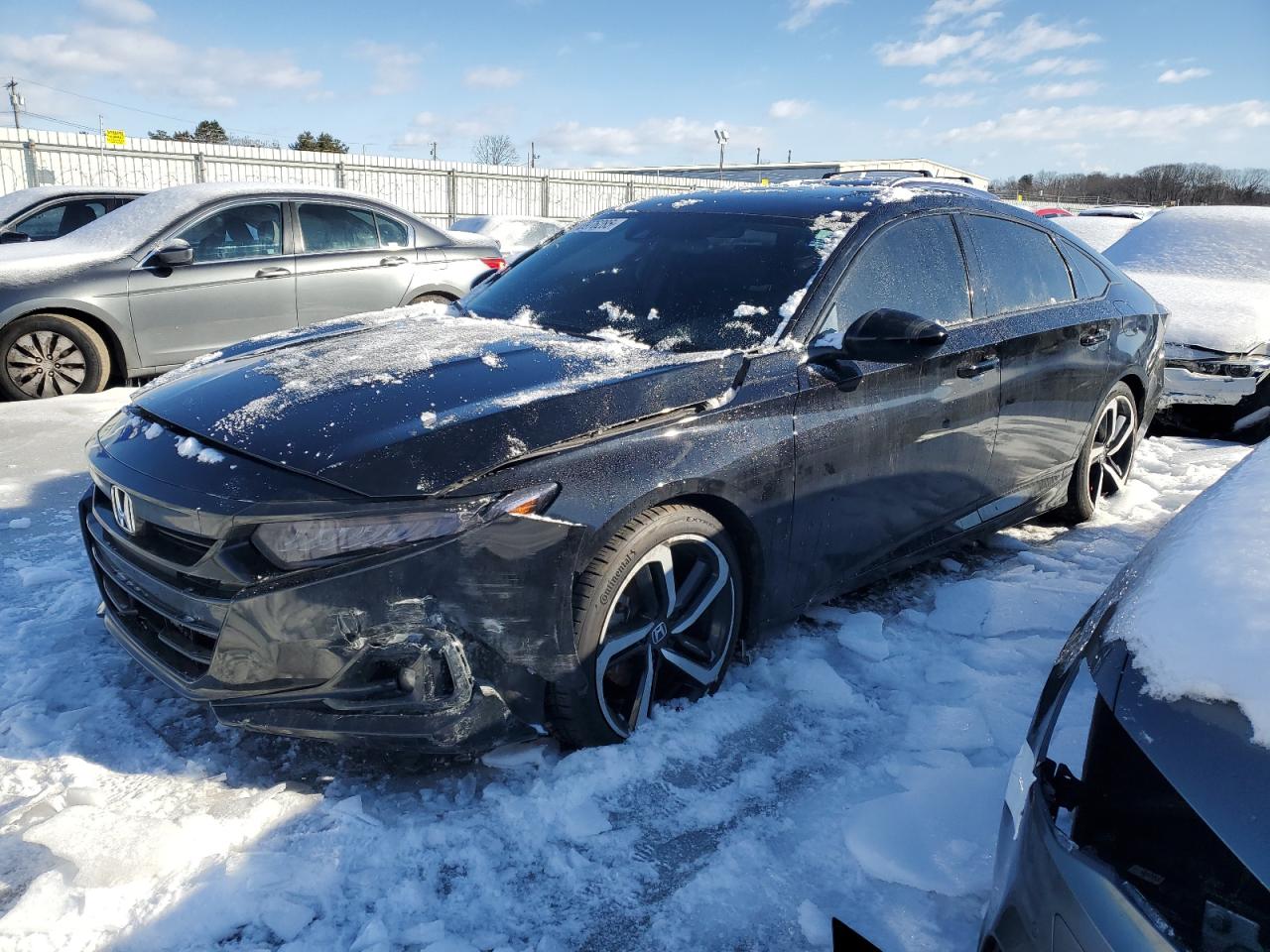 2022 Honda Accord VIN 1HGCV2F38NA008233