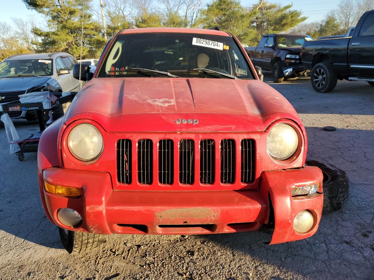 2004 Jeep Liberty (North America) VIN 1J4GL58K94W254120 Copart auction photo, rear end / front end damage thumbnail 5