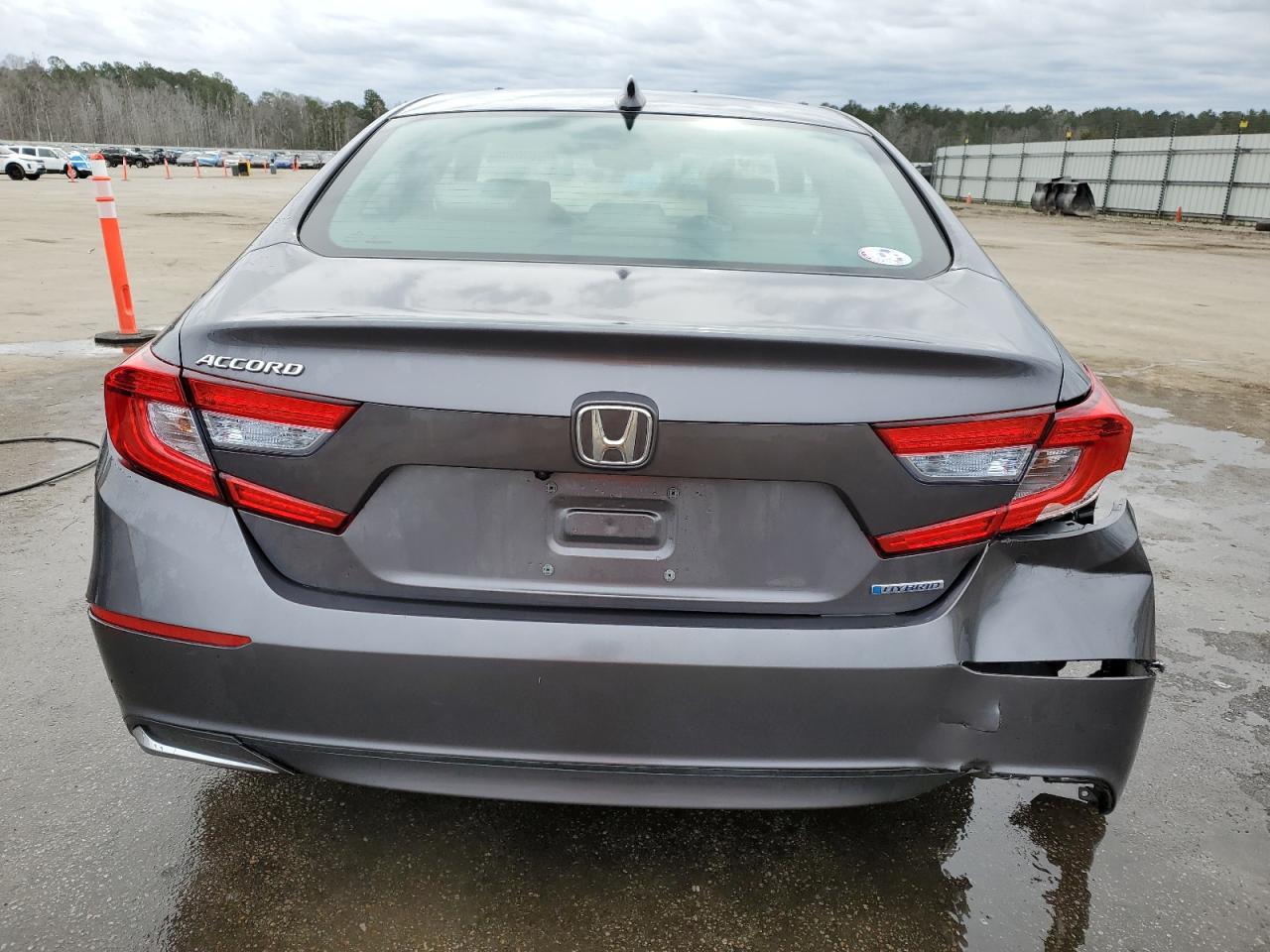 2020 Honda Accord VIN 1HGCV3F58LA008091 Copart auction photo, rear end / side damage thumbnail 6