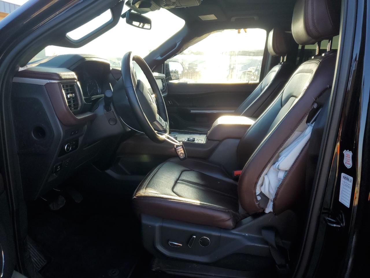 2023 Ford Expedition VIN 1FMJK2A87PEA48344 Copart auction photo, front end / side damage thumbnail 7