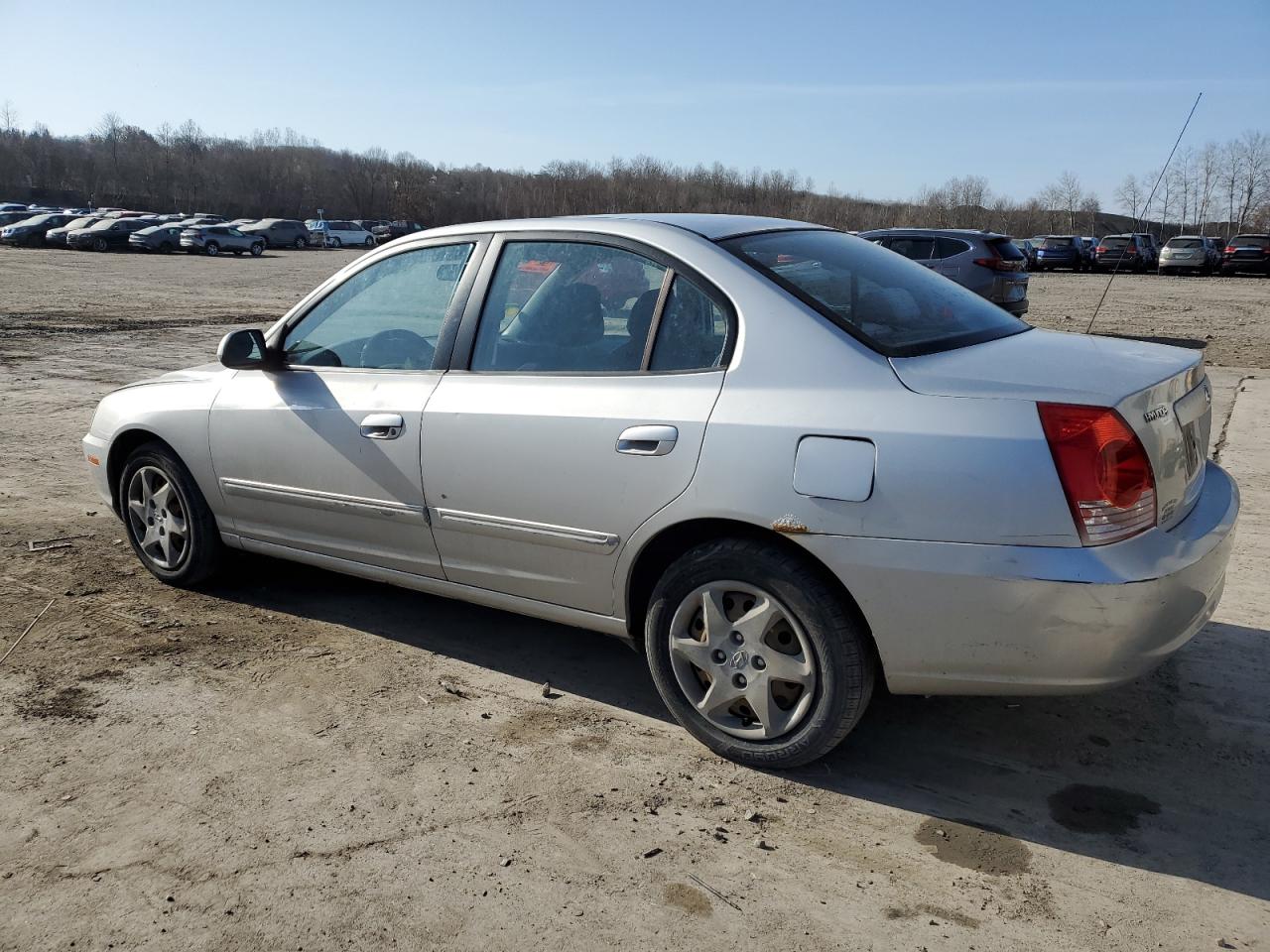 2004 Hyundai Elantra VIN KMHDN46D94U819927 Copart auction photo, mechanical damage thumbnail 2