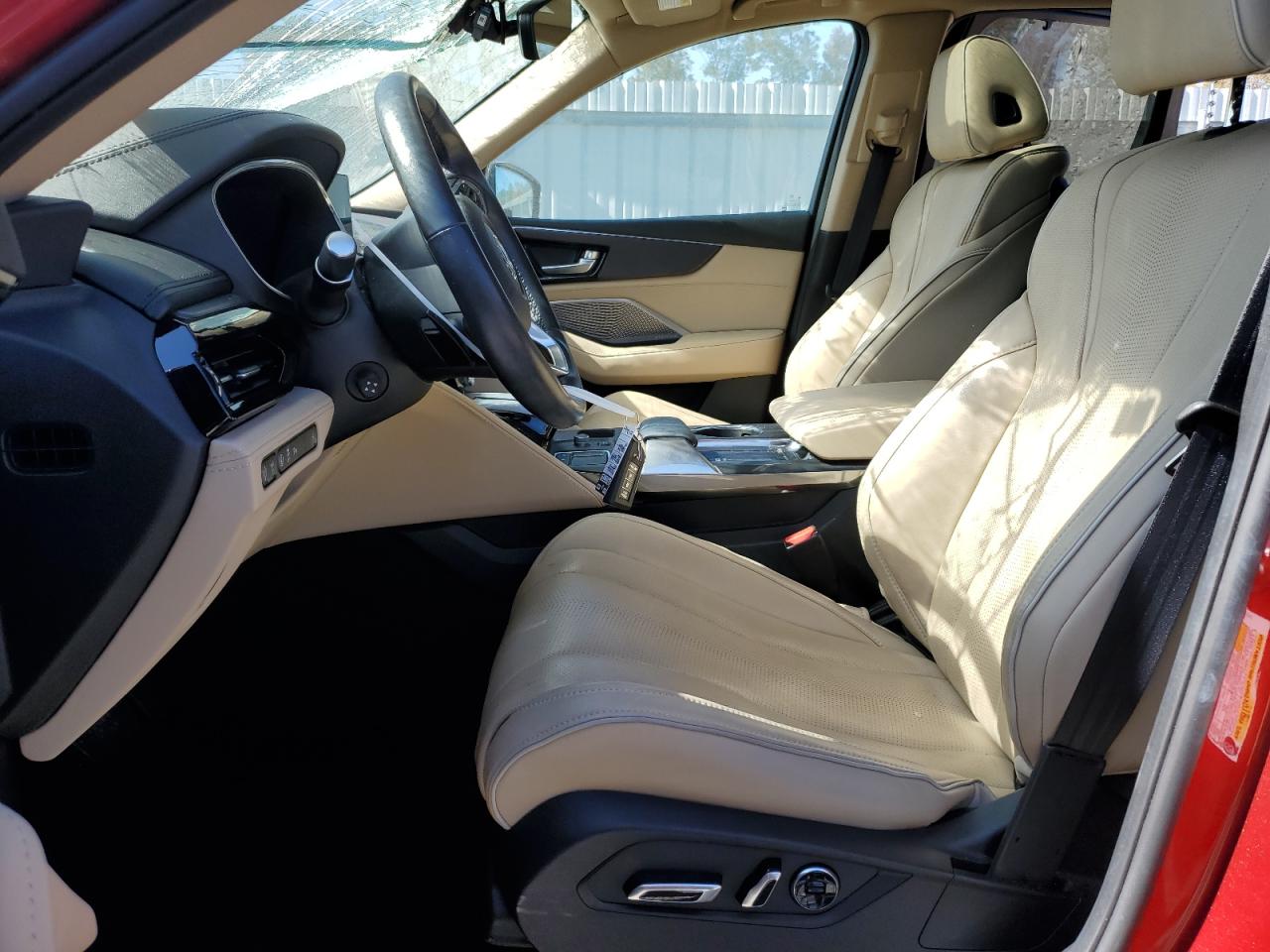 2023 Acura MDX VIN 5J8YE1H82PL001679 Copart auction photo, top/roof / minor dent/scratches damage thumbnail 7
