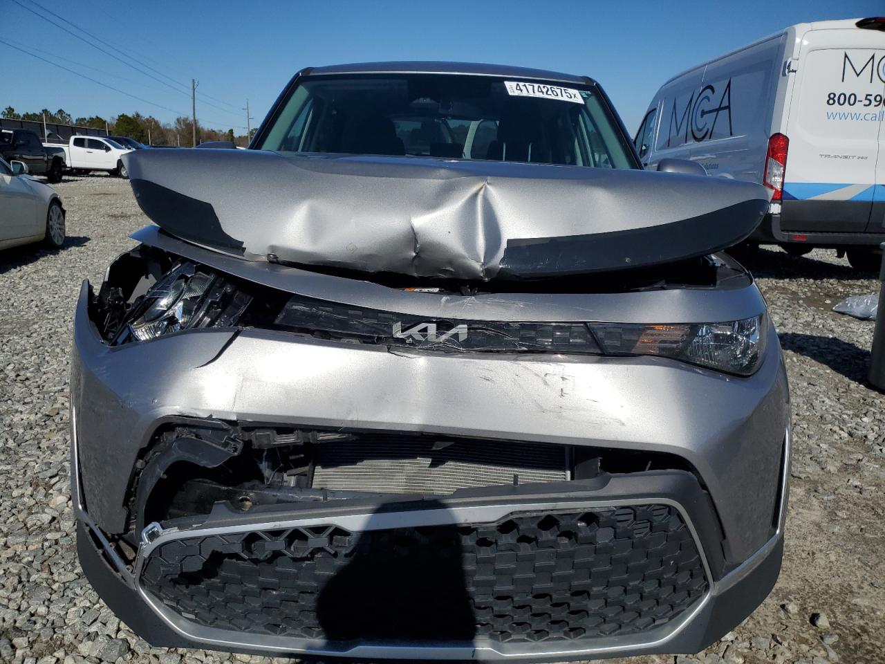 2023 KIA Soul VIN KNDJ23AU2P7895719 Copart auction photo, front end damage thumbnail 5