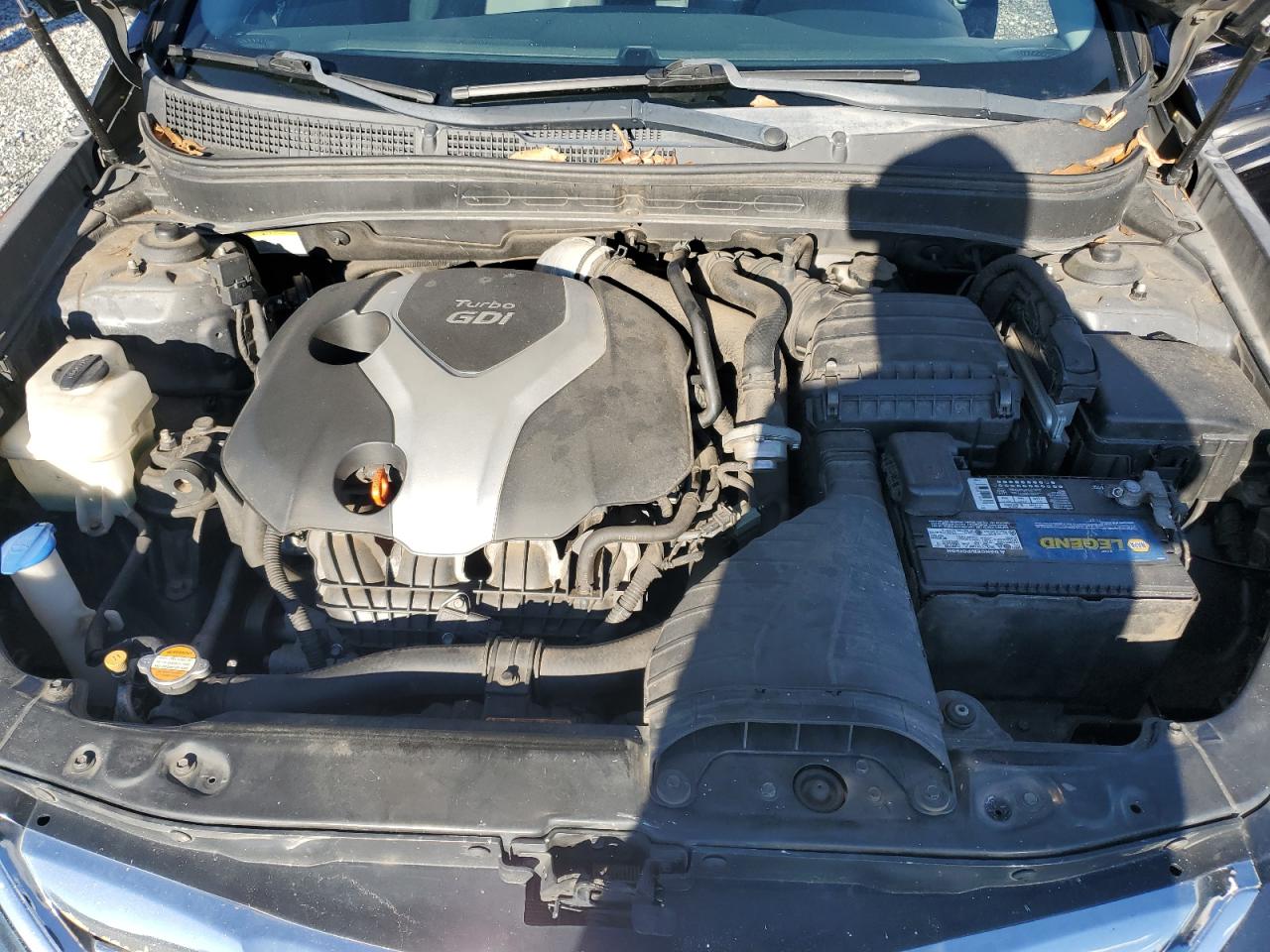 2011 Hyundai Sonata VIN 5NPEC4AB6BH272286 Copart auction photo, top/roof damage thumbnail 11