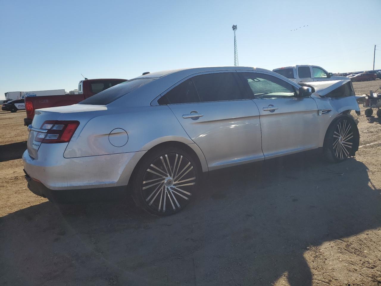 2019 Ford Taurus VIN 1FAHP2F84KG108578 Copart auction photo, front end / side damage thumbnail 3