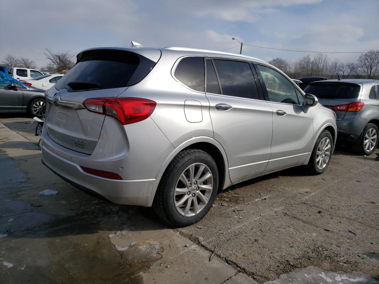 2019 Buick Envision VIN LRBFXCSA7KD021094 Copart auction photo, front end damage thumbnail 3