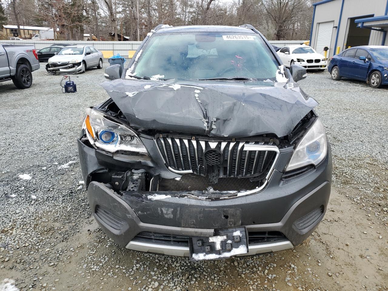 2016 Buick Encore VIN KL4CJASB0GB744091 Copart auction photo, front end damage thumbnail 5