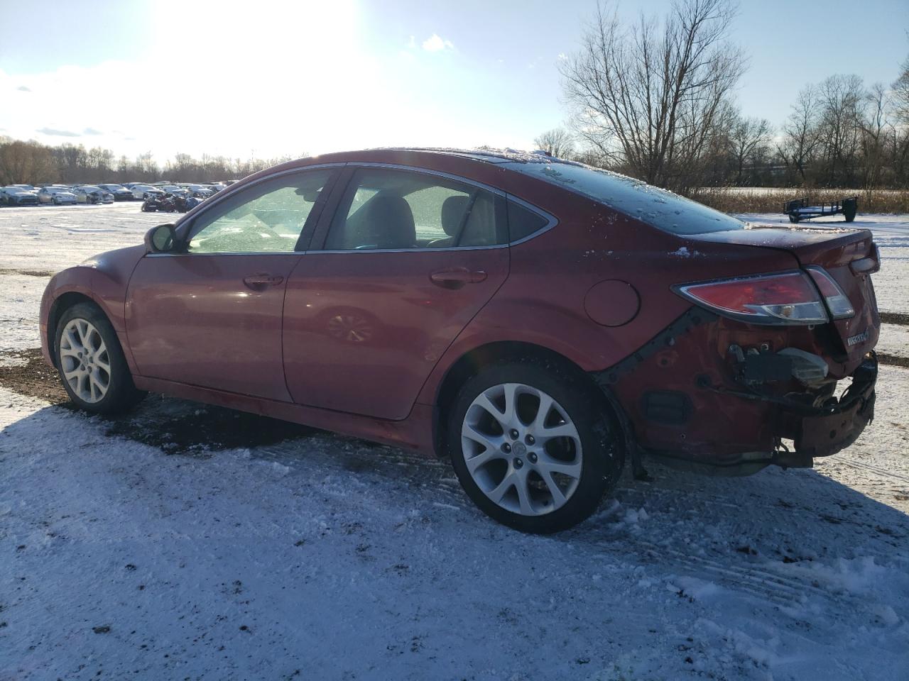 2009 Mazda 6 VIN 1YVHP82B495M21273 Copart auction photo, rear end damage thumbnail 2