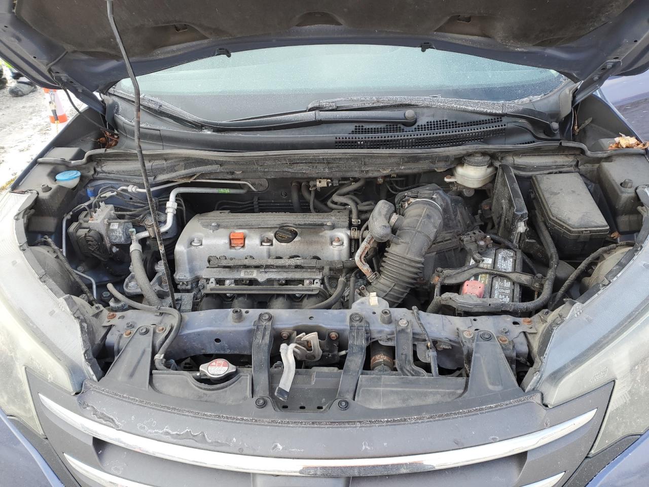 2014 Honda CR-V VIN 2HKRM4H3XEH660638 Copart auction photo, rear end / undercarriage damage thumbnail 12