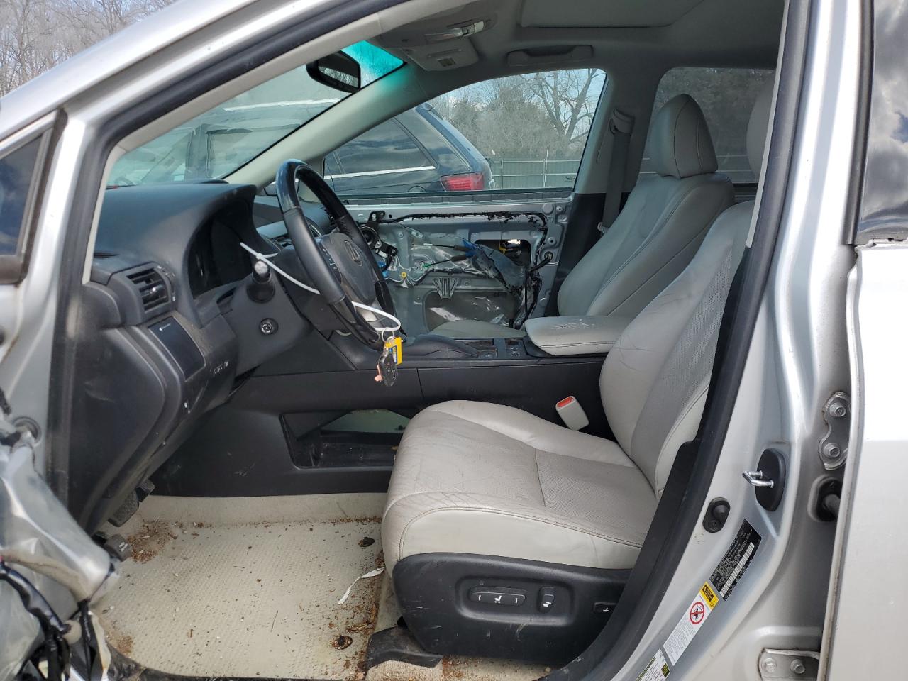 2015 Lexus RX VIN 2T2ZK1BA4FC194782 Copart auction photo, water/flood / all over damage thumbnail 7