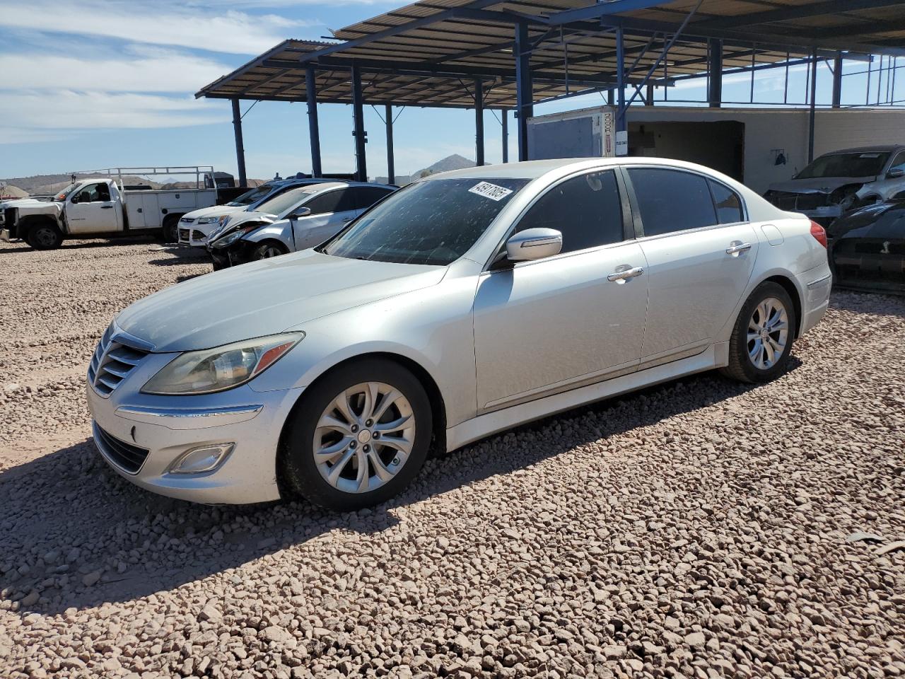 2012 Hyundai Genesis VIN KMHGC4DD9CU178282